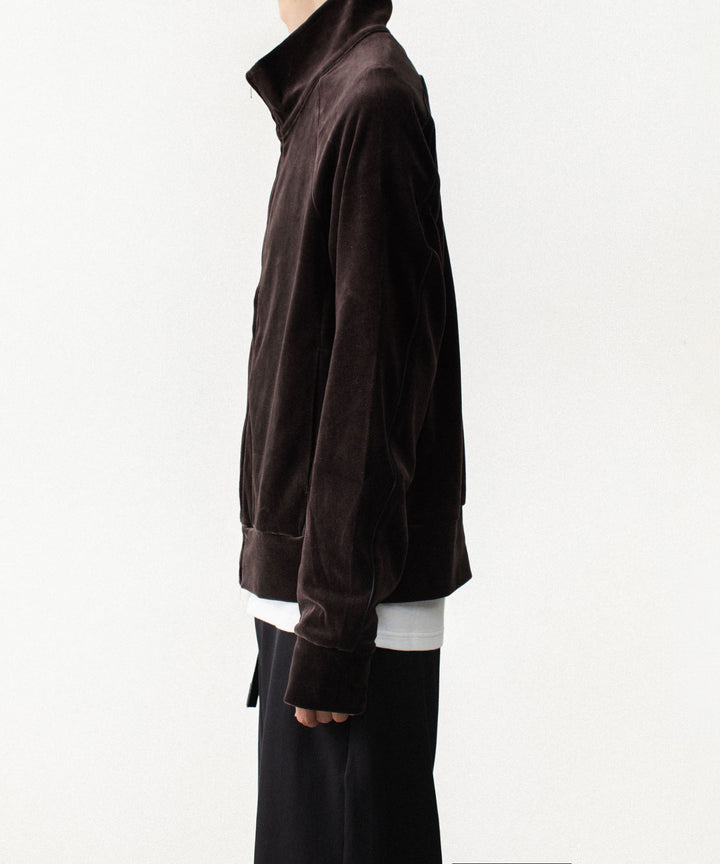ATTACHMENT アタッチメントの80/2 ORGANIC VELOR TRACK JACKET - D.BROWNの公式通販サイトsession福岡セレクトショップ
