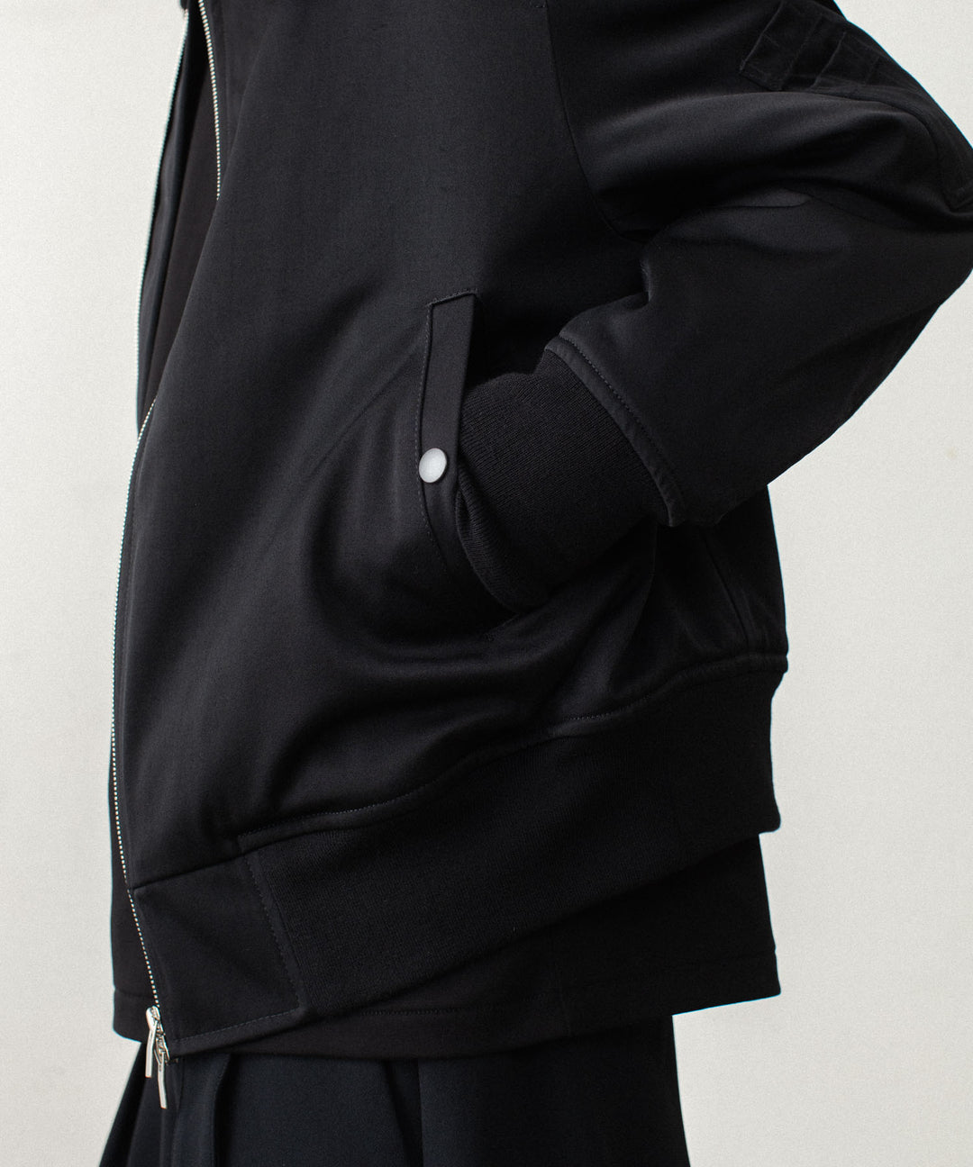 ATTACHMENT アタッチメントのNY/CO SATIN B-15 JACKET - BLACKの公式通販サイトsession福岡セレクトショップ