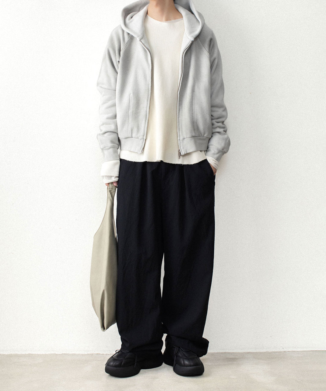 VEIN ヴェインのHIGH GAUGE WAFFLE LAYERED L/S TEE - OFF WHITEの公式通販サイトsession福岡セレクトショップ