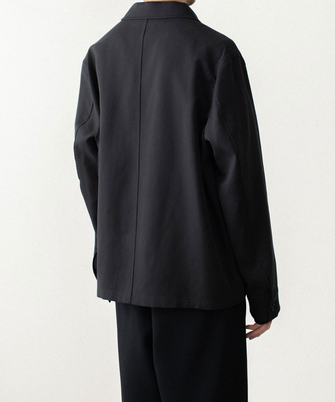 ATTACHMENT アタッチメントのCO/TEN POWDERY DOUBLE CROTH PATCH POCKET SHORT JACKET - BLACKの公式通販サイトsession福岡セレクトショップ