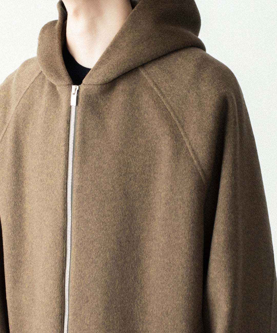 ATTACHMENT アタッチメントのWO/CA DOUBLE FACE BEAVER HOODED JACKET - KHAKIの公式通販サイトsession福岡セレクトショップ