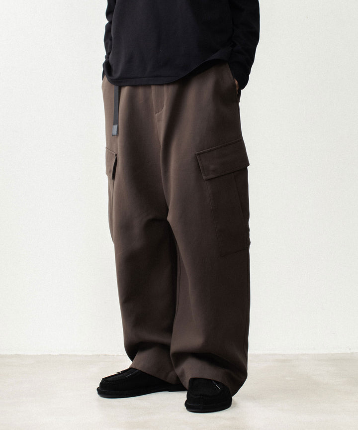 ATTACHMENT アタッチメントのCO/TEN POWDERY DOUBLE CROTH EASY CARGO TROUSERS - D.BROWNの公式通販サイトsession福岡セレクトショップ