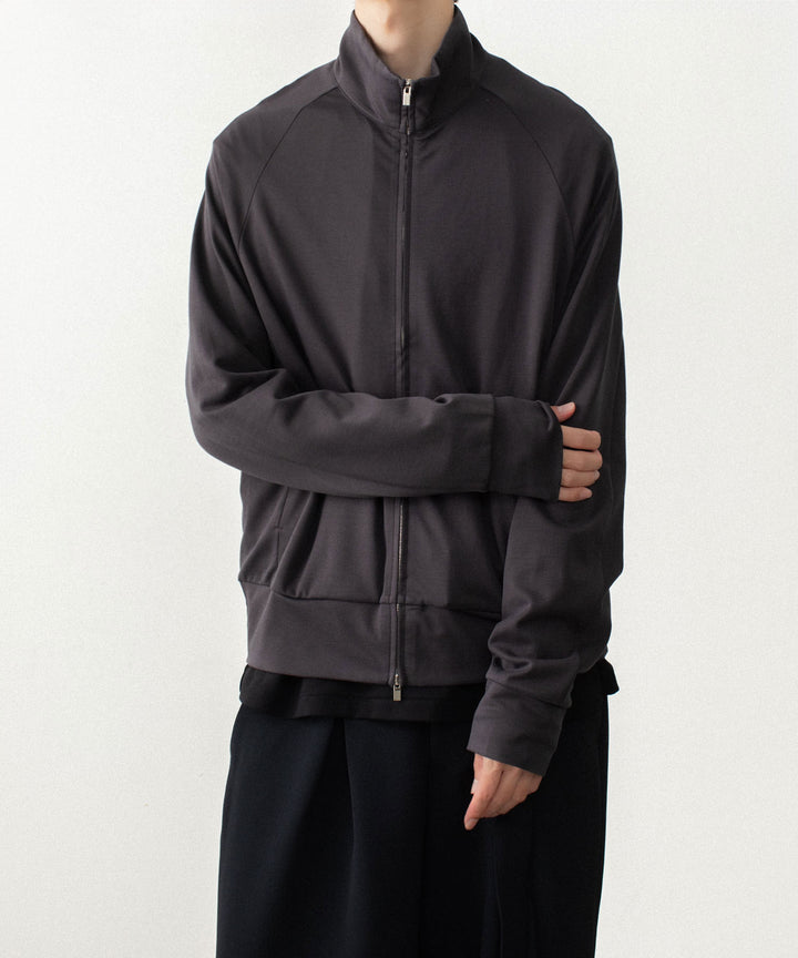 ATTACHMENT アタッチメントのCOTTON DOUBLE FACE STAND COLLAR JACKET - D.GRAYの公式通販サイトsession福岡セレクトショップ