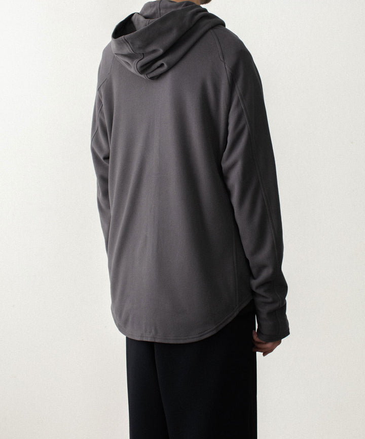 ATTACHMENT アタッチメントのVI/PE SMOOTH ZIP-UP LIGHT HOODIE - D.GRAYの公式通販サイトsession福岡セレクトショップ