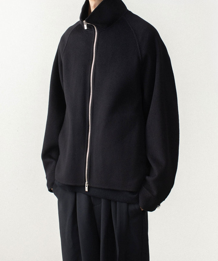 ATTACHMENT アタッチメントのWO/CA DOUBLE FACE BEAVER STAND COLLAR JACKET - BLACKの公式通販サイトsession福岡セレクトショップ