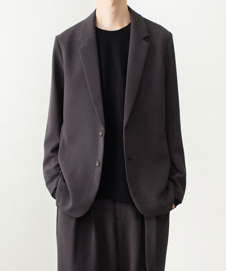 ATTACHMENT アタッチメントのPE STRETCH DOUBLE CLOTH 2B JACKET - D.KH GRAYの公式通販サイトsession福岡セレクトショップ