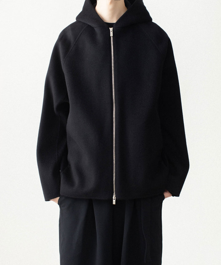 ATTACHMENT アタッチメントのWO/CA DOUBLE FACE BEAVER HOODED JACKET - BLACKの公式通販サイトsession福岡セレクトショップ