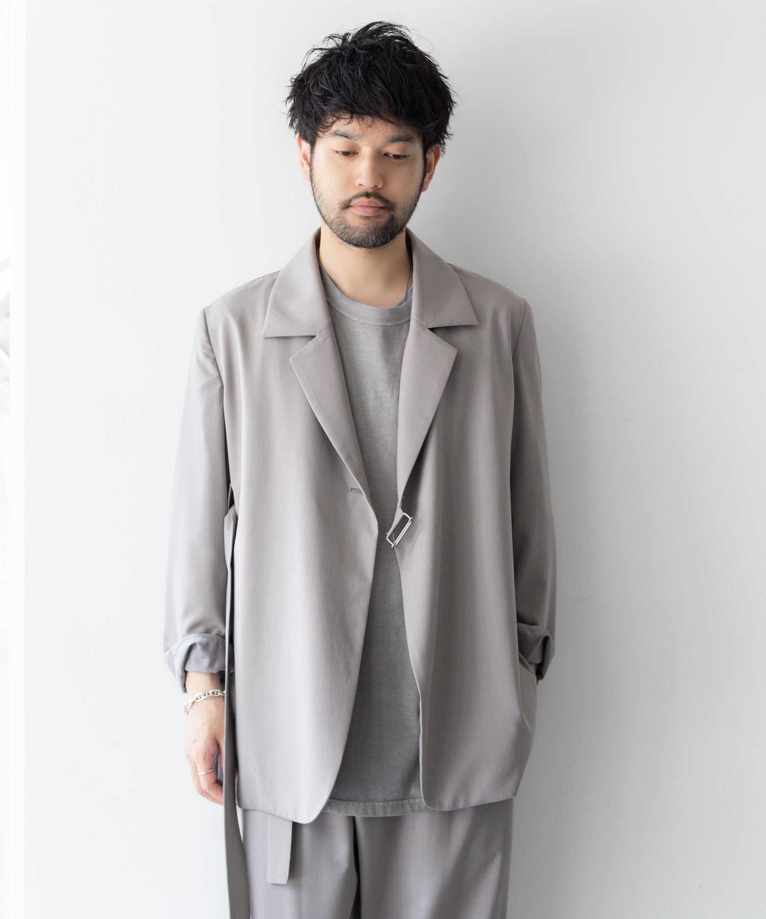ATTACHMENT /アタッチメント】WO / TA WASHABLE TROPICAL BELTED
