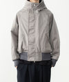 【 ATTACHMENT 】NY/CO SATIN N 2B JACKET - KHAKI GRAY