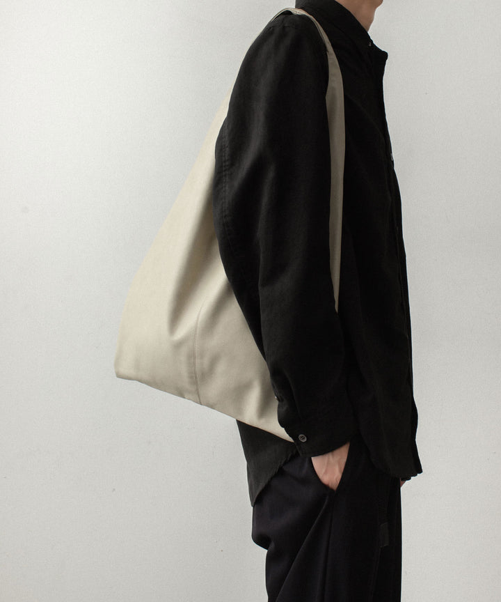 ATTACHMENT アタッチメントのSYNTHETIC LEATHER SMALL SHOPPING BAG - L.BEIGEの公式通販サイトsession福岡セレクトショップ