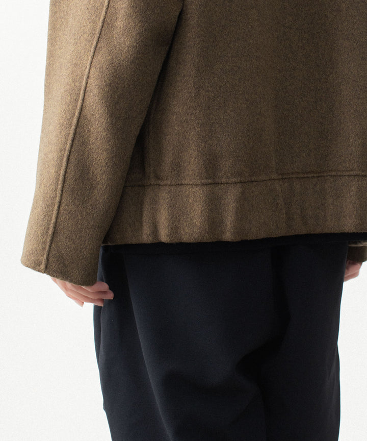 ATTACHMENT アタッチメントのWO/CA DOUBLE FACE BEAVER HOODED JACKET - KHAKIの公式通販サイトsession福岡セレクトショップ