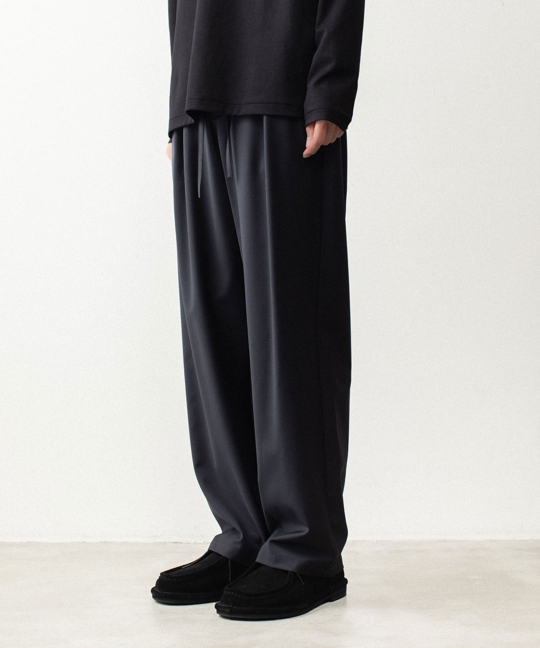 ATTACHMENT アタッチメントの2/80 PE/WO STRETCH TRO EASY TROUSERS - NAVYの公式通販サイトsession福岡セレクトショップ