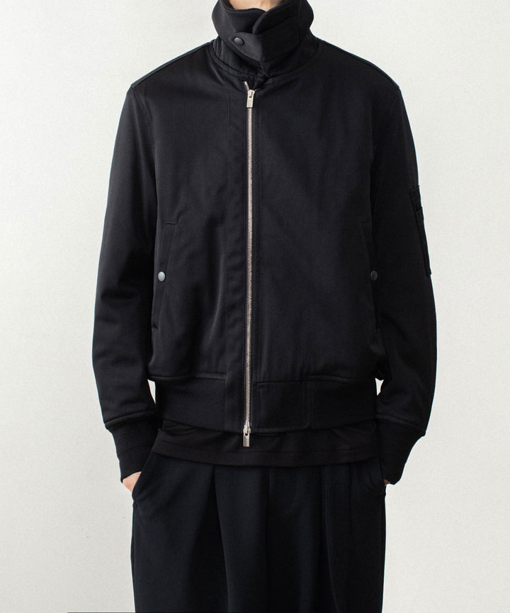 ATTACHMENT アタッチメントのNY/CO SATIN B-15 JACKET - BLACKの公式通販サイトsession福岡セレクトショップ