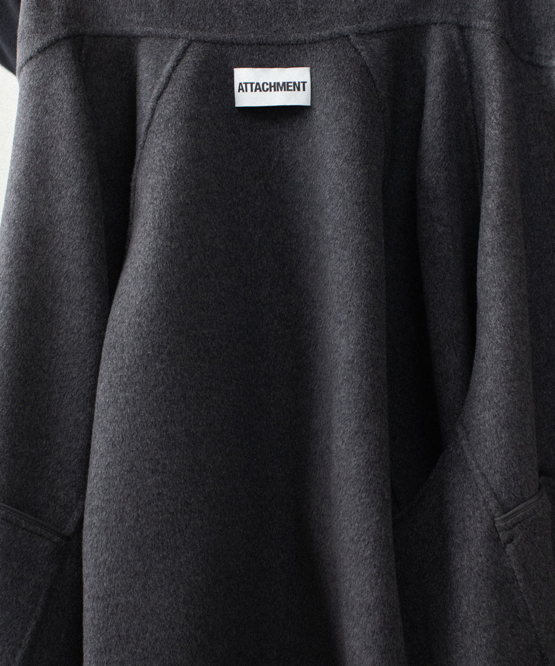 ATTACHMENT アタッチメントのWO/CA DOUBLE FACE BEAVER STAND COLLAR JACKET - GRAYの公式通販サイトsession福岡セレクトショップ