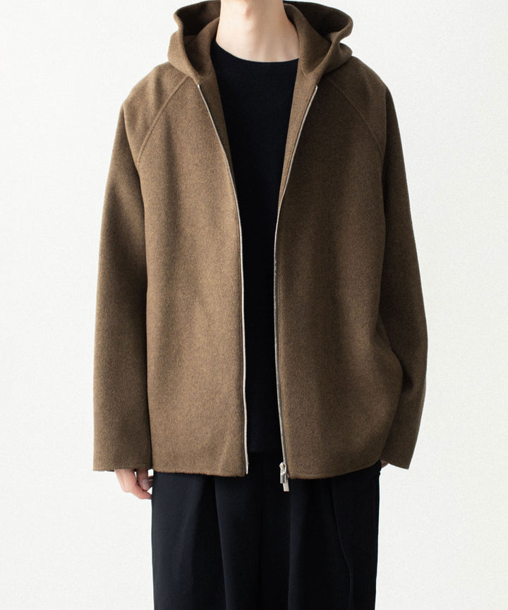 ATTACHMENT アタッチメントのWO/CA DOUBLE FACE BEAVER HOODED JACKET - KHAKIの公式通販サイトsession福岡セレクトショップ