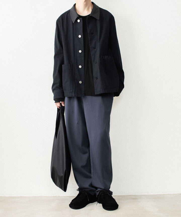 ATTACHMENT アタッチメントのCOTTON DOUBLE FACE LOUNGE TROUSERS - NAVYの公式通販サイトsession福岡セレクトショップ