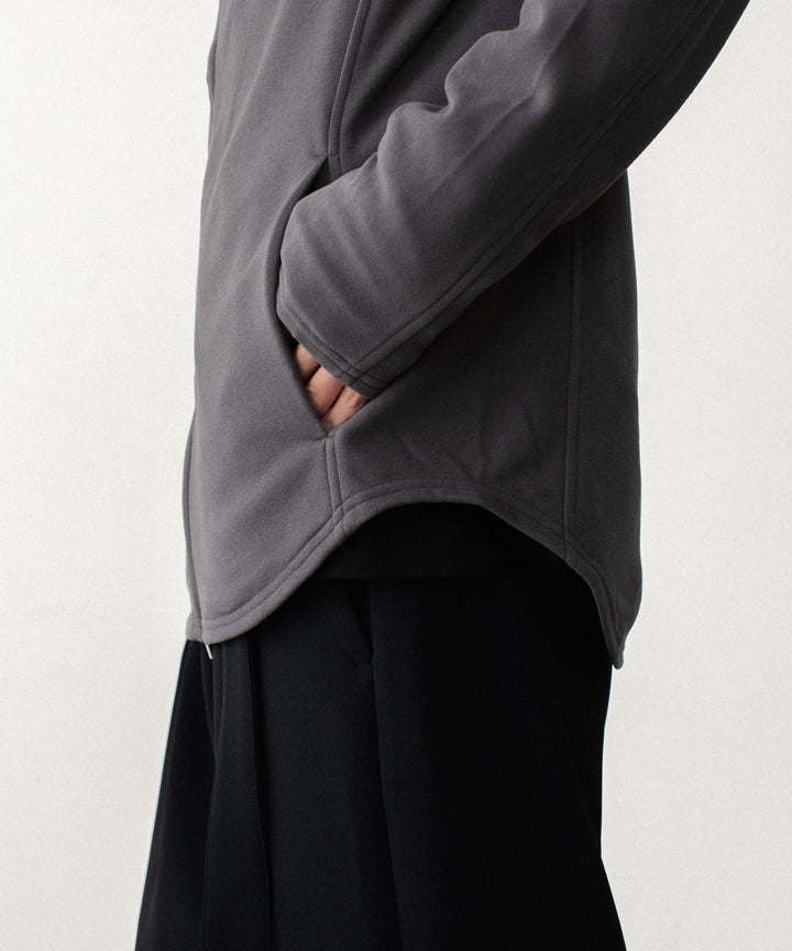 ATTACHMENT アタッチメントのVI/PE SMOOTH ZIP-UP LIGHT HOODIE - D.GRAYの公式通販サイトsession福岡セレクトショップ