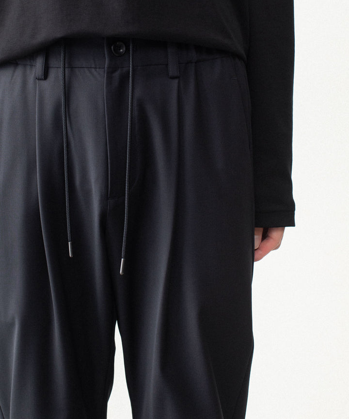 ATTACHMENT アタッチメントの2/80 PE/WO STRETCH TRO REGULAR FIT 1TUCK  TROUSERS - NAVYの公式通販サイトsession福岡セレクトショップ