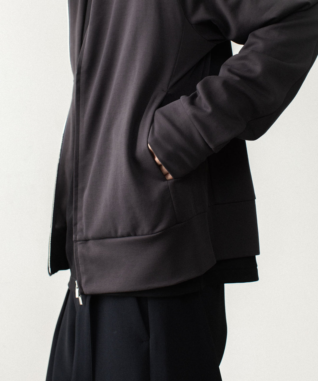 ATTACHMENT アタッチメントのCOTTON DOUBLE FACE STAND COLLAR JACKET - D.GRAYの公式通販サイトsession福岡セレクトショップ