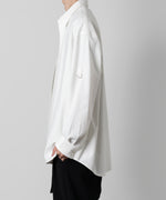 画像をギャラリービューアに読み込む, ATTACHMENT アタッチメントのPE/RY STRETCH TROPICAL STRAP SLEEVE L/S SHIRT - WHITE 公式通販サイトsession福岡セレクトショップ
