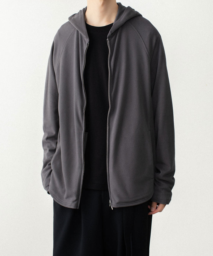ATTACHMENT アタッチメントのVI/PE SMOOTH ZIP-UP LIGHT HOODIE - D.GRAYの公式通販サイトsession福岡セレクトショップ