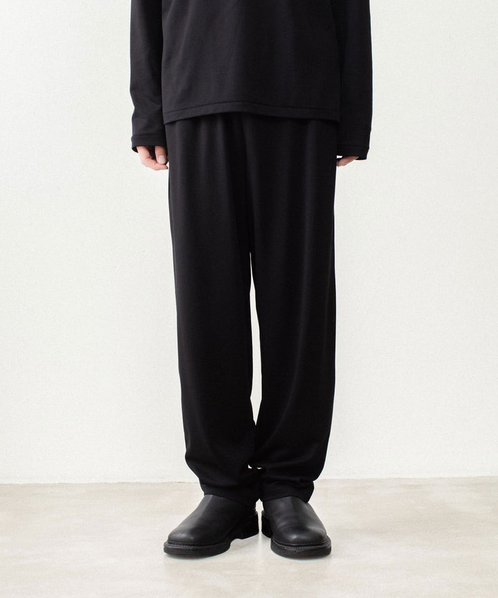 ATTACHMENT アタッチメントのCOTTON DOUBLE FACE LOUNGE TROUSERS - BLACKの公式通販サイトsession福岡セレクトショップ