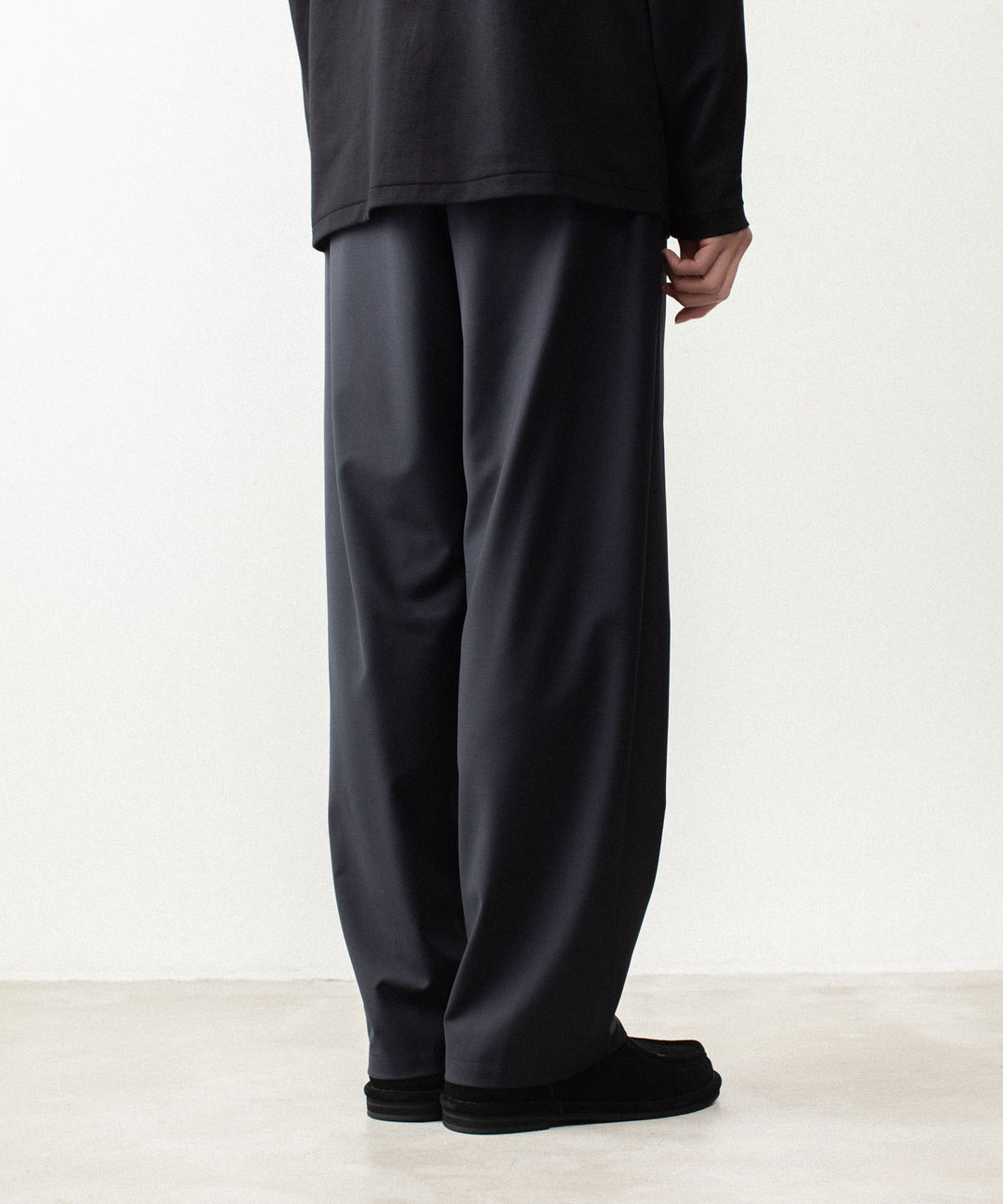 ATTACHMENT アタッチメントの2/80 PE/WO STRETCH TRO EASY TROUSERS - NAVYの公式通販サイトsession福岡セレクトショップ