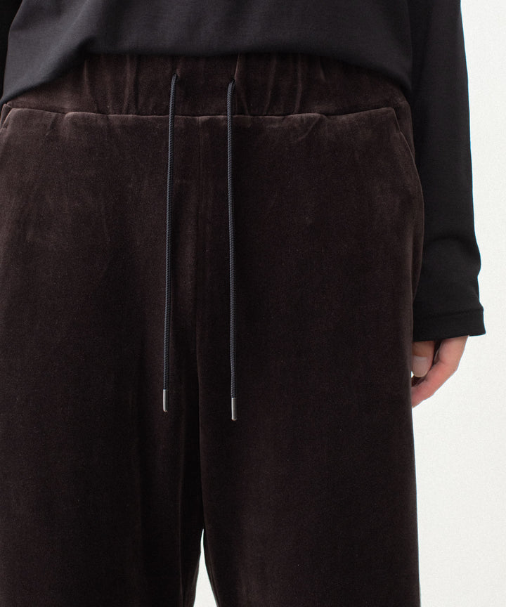 ATTACHMENT アタッチメントの80/2 ORGANIC VELOR BALLOON WIDE TRACK TROUSERS - D.BROWNの公式通販サイトsession福岡セレクトショップ
