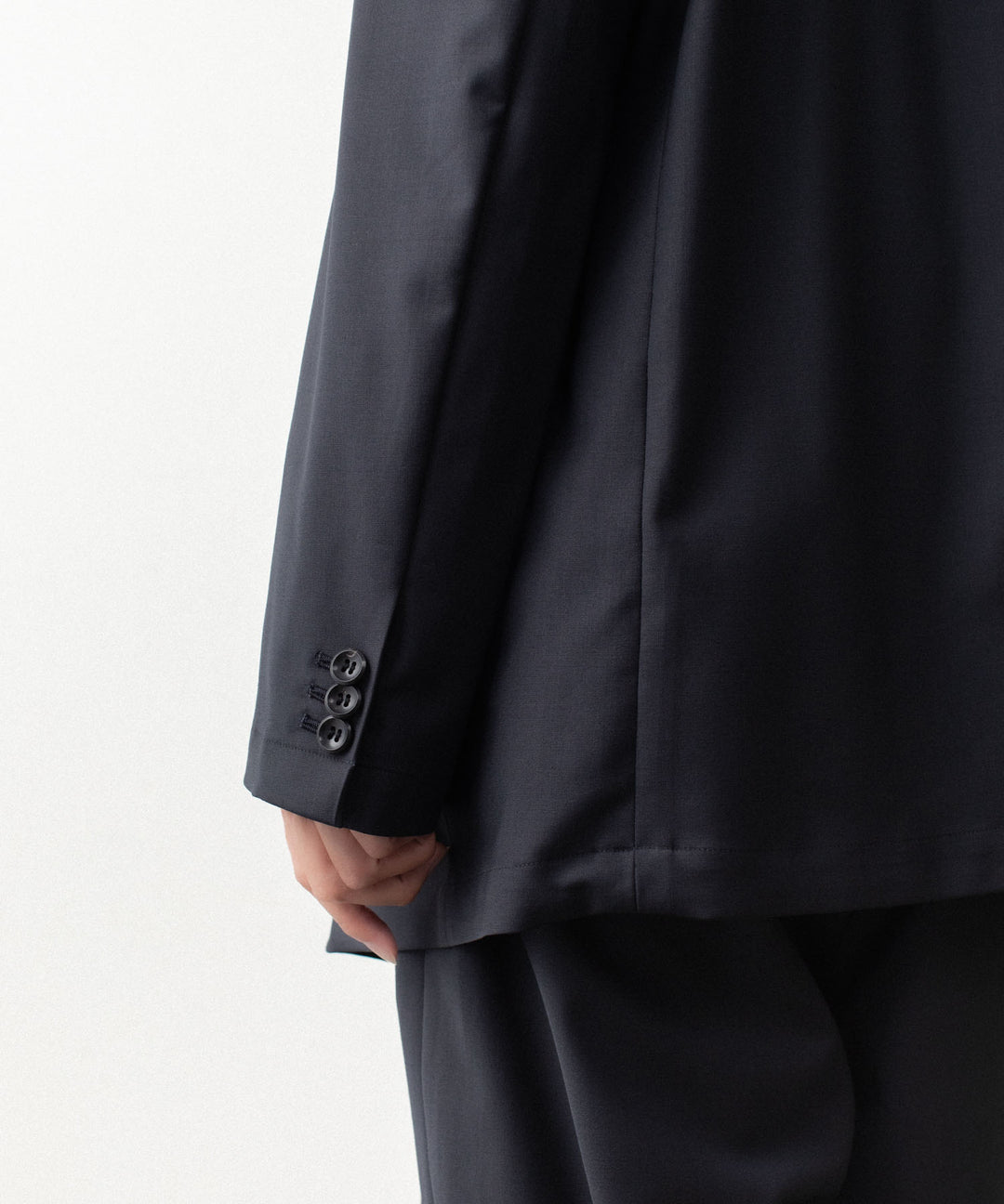 ATTACHMENT アタッチメントの2/80 PE/WO STRETCH TRO DOUBLE-BREASTED JACKET - NAVYの公式通販サイトsession福岡セレクトショップ