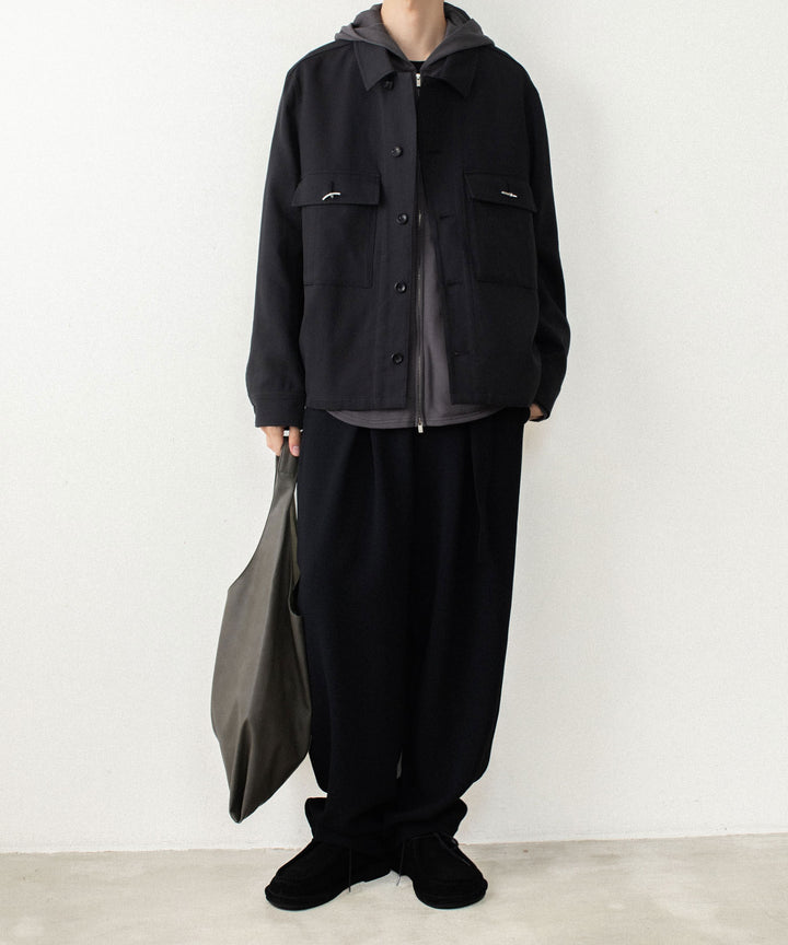 ATTACHMENT アタッチメントのVI/PE SMOOTH ZIP-UP LIGHT HOODIE - D.GRAYの公式通販サイトsession福岡セレクトショップ