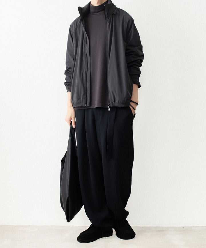 ATTACHMENT アタッチメントのCOTTON DOUBLE FACE SLIM FIT HIGHNECK L/S TEE - D.GRAYの公式通販サイトsession福岡セレクトショップ