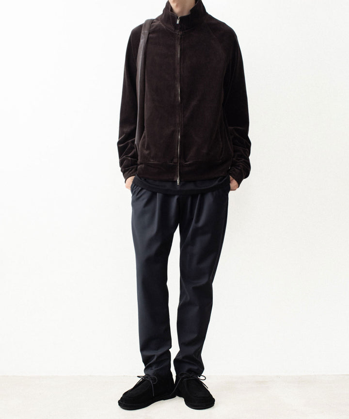 ATTACHMENT アタッチメントの2/80 PE/WO STRETCH TRO REGULAR FIT 1TUCK  TROUSERS - NAVYの公式通販サイトsession福岡セレクトショップ