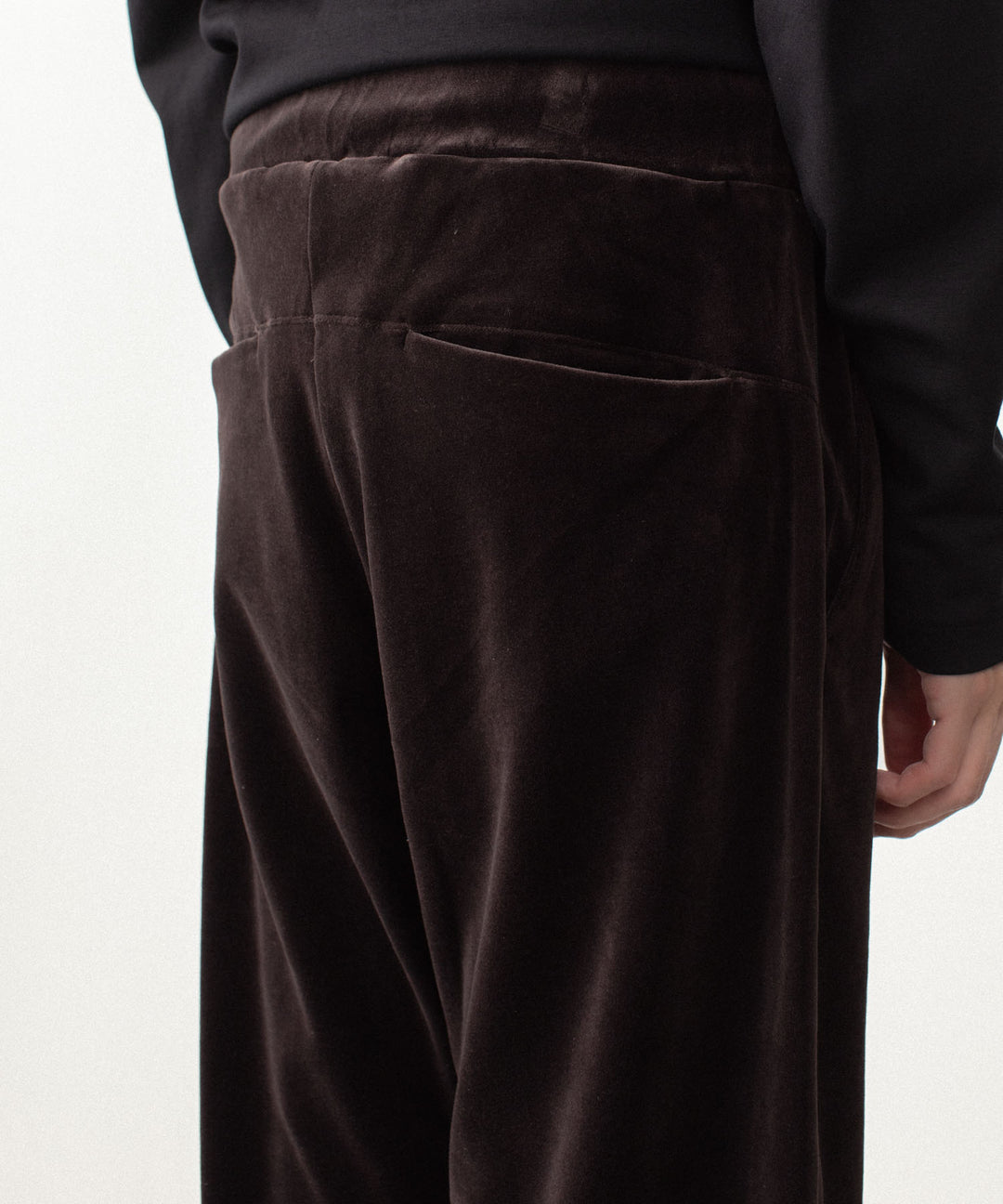 ATTACHMENT アタッチメントの80/2 ORGANIC VELOR BALLOON WIDE TRACK TROUSERS - D.BROWNの公式通販サイトsession福岡セレクトショップ