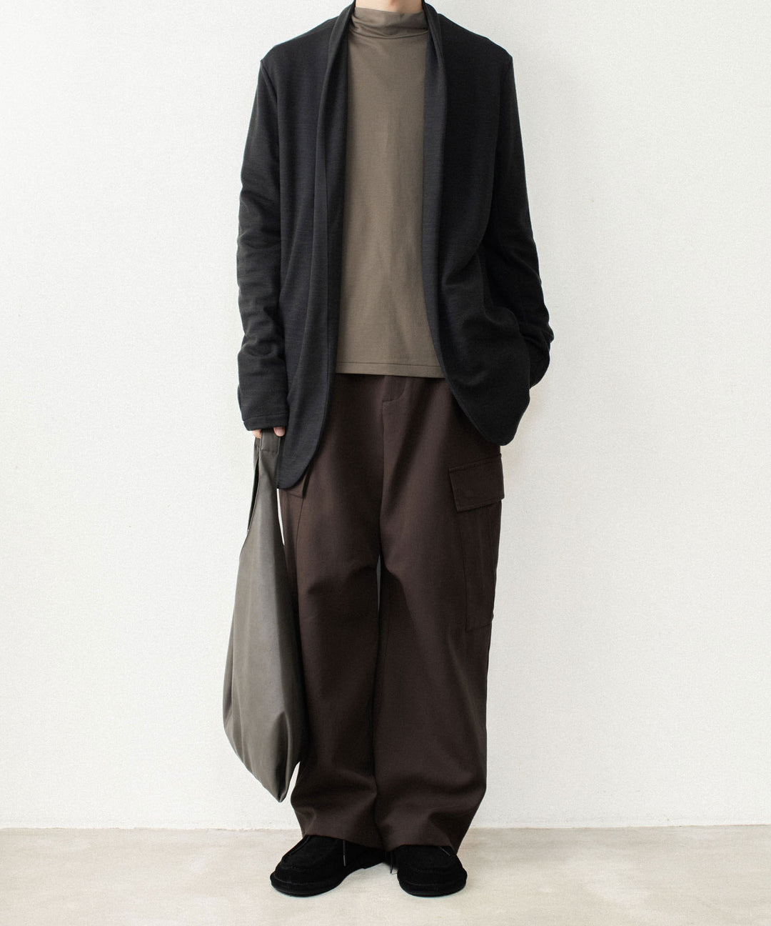 ATTACHMENT アタッチメントのCO/TEN POWDERY DOUBLE CROTH EASY CARGO TROUSERS - D.BROWNの公式通販サイトsession福岡セレクトショップ