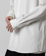 画像をギャラリービューアに読み込む, ATTACHMENT アタッチメントのPE/RY STRETCH TROPICAL STRAP SLEEVE L/S SHIRT - WHITE 公式通販サイトsession福岡セレクトショップ
