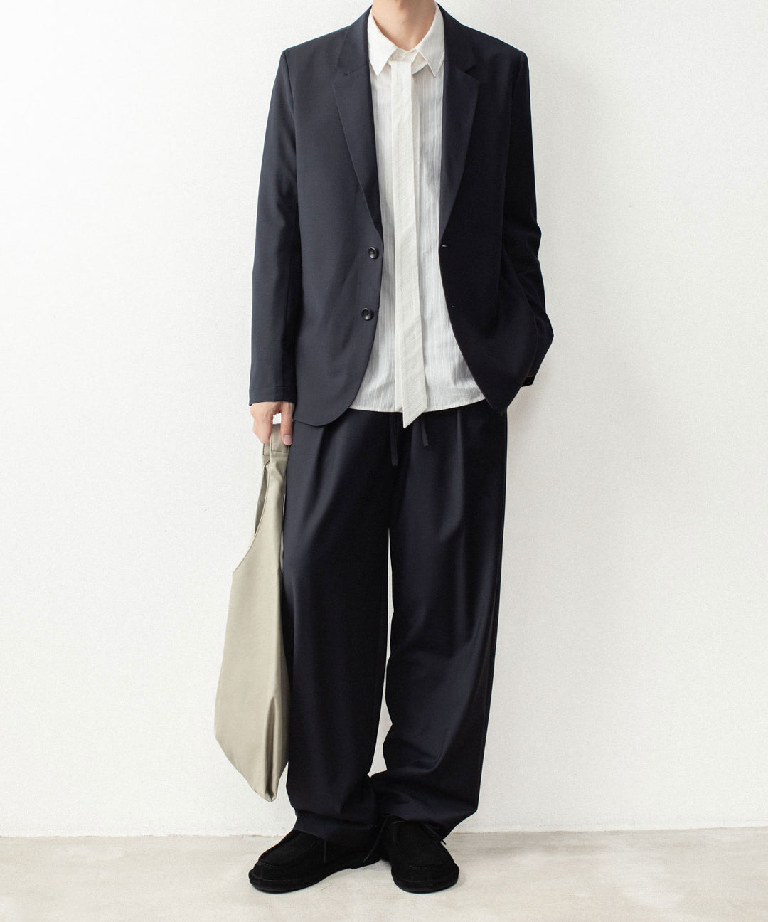 ATTACHMENT アタッチメントの2/80 PE/WO STRETCH TRO EASY TROUSERS - NAVYの公式通販サイトsession福岡セレクトショップ
