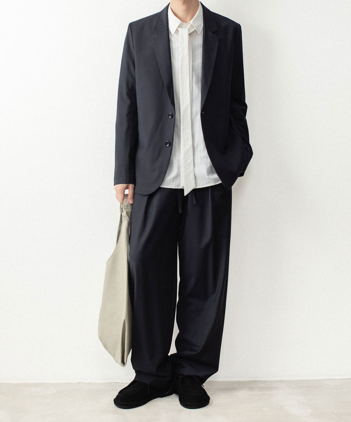 ATTACHMENT アタッチメントの2/80 PE/WO STRETCH TRO EASY TROUSERS - NAVYの公式通販サイトsession福岡セレクトショップ