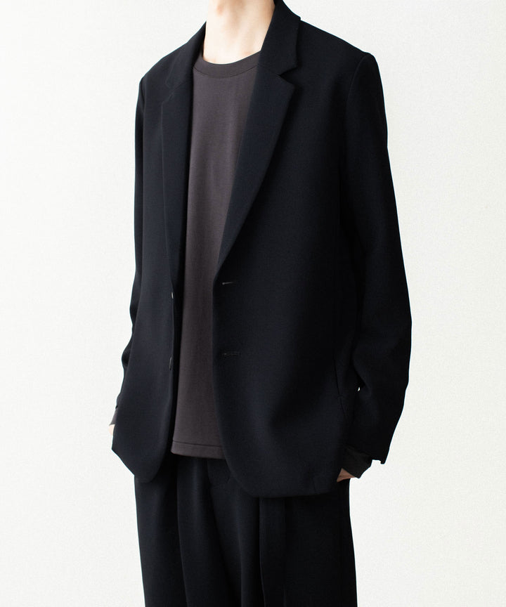 ATTACHMENT アタッチメントのPE STRETCH DOUBLE CLOTH 2B JACKET - BLACKの公式通販サイトsession福岡セレクトショップ