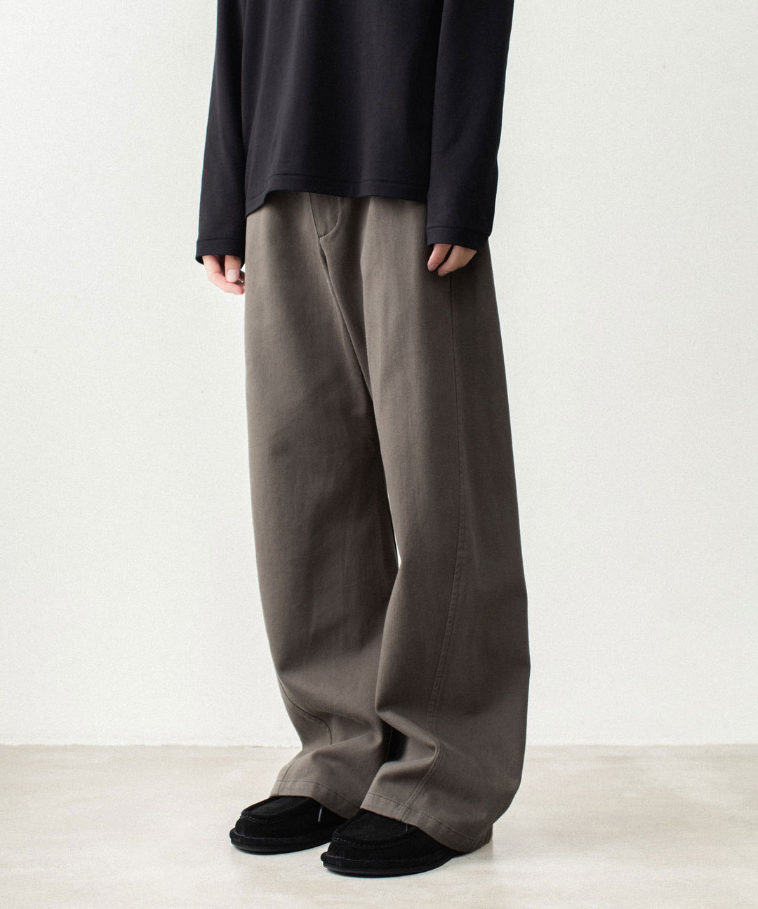 ATTACHMENT アタッチメントのCO NIDOM CLOTH 3D TROUSERS - D.KHAKIの公式通販サイトsession福岡セレクトショップ