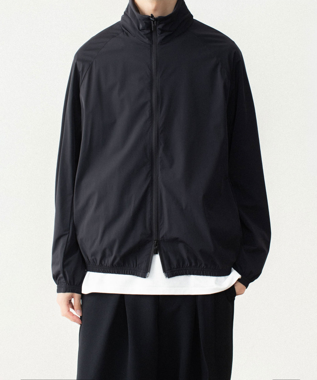 ATTACHMENT アタッチメントのNY 2LAYER STRETCH LIGHT JACKET - BLACKの公式通販サイトsession福岡セレクトショップ