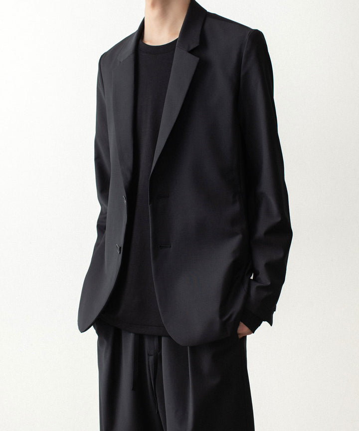 ATTACHMENT アタッチメントの2/80 PE/WO STRETCH TRO 2B JACKET - BLACKの公式通販サイトsession福岡セレクトショップ