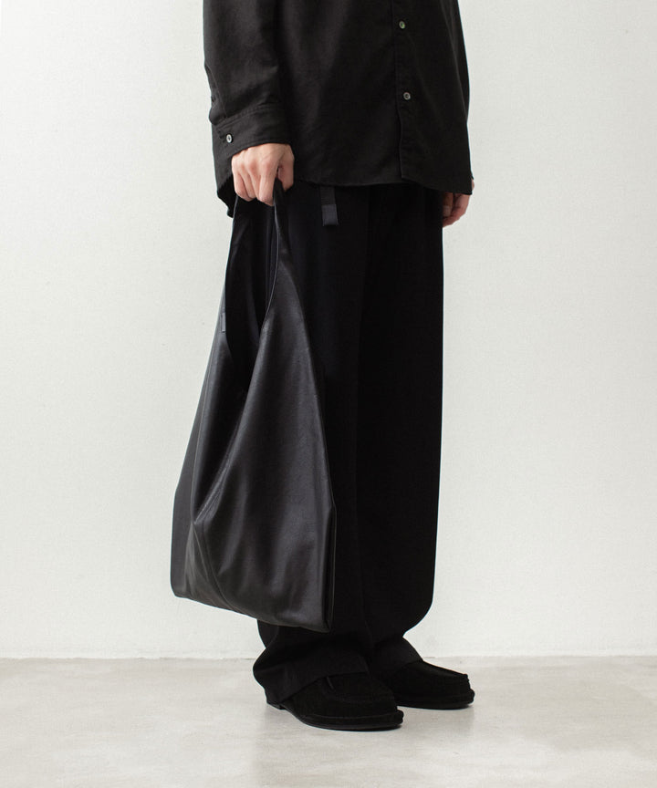 ATTACHMENT アタッチメントのSYNTHETIC LEATHER SMALL SHOPPING BAG - BLACKの公式通販サイトsession福岡セレクトショップ