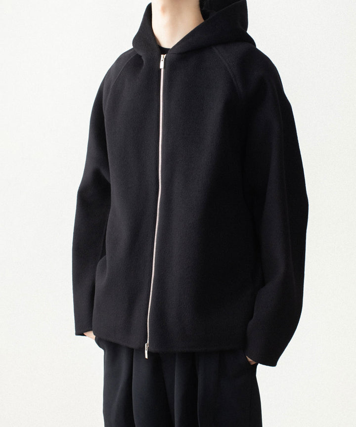 ATTACHMENT アタッチメントのWO/CA DOUBLE FACE BEAVER HOODED JACKET - BLACKの公式通販サイトsession福岡セレクトショップ