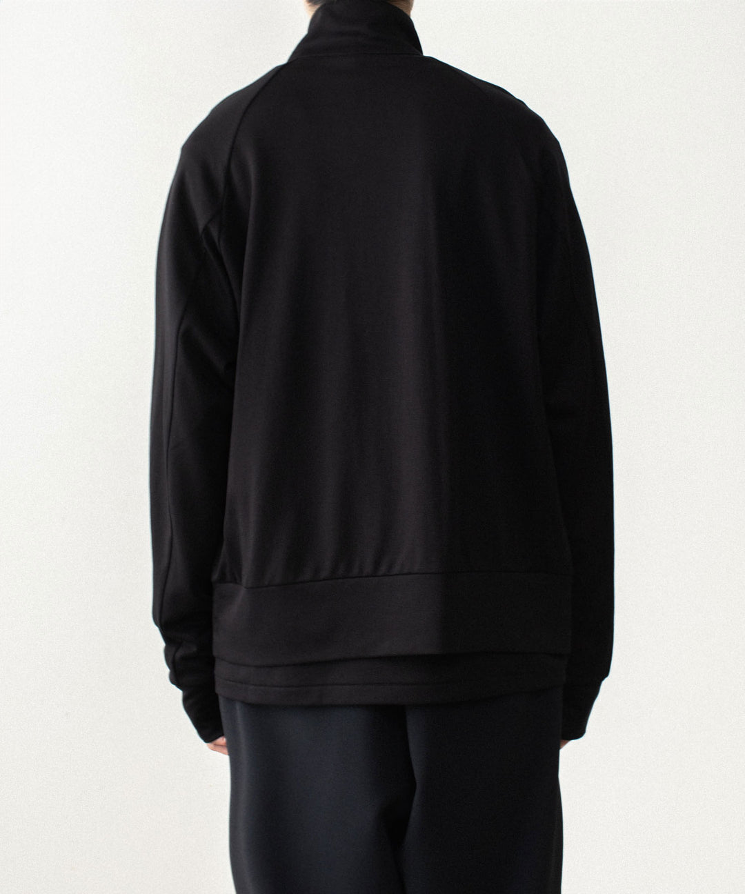 ATTACHMENT アタッチメントのCOTTON DOUBLE FACE STAND COLLAR JACKET - BLACKの公式通販サイトsession福岡セレクトショップ