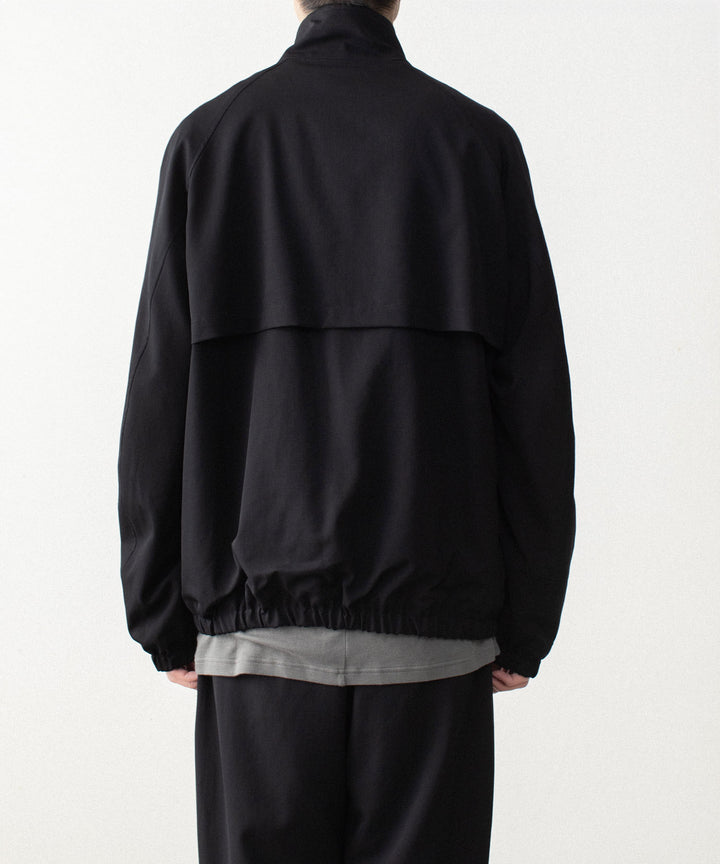 ATTACHMENT アタッチメントのWASHABLE HIGH TWIST GABARDINE HARRINGTON JACKET - BLACKの公式通販サイトsession福岡セレクトショップ