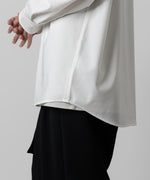 画像をギャラリービューアに読み込む, ATTACHMENT アタッチメントのPE/RY STRETCH TROPICAL STRAP SLEEVE L/S SHIRT - WHITE 公式通販サイトsession福岡セレクトショップ
