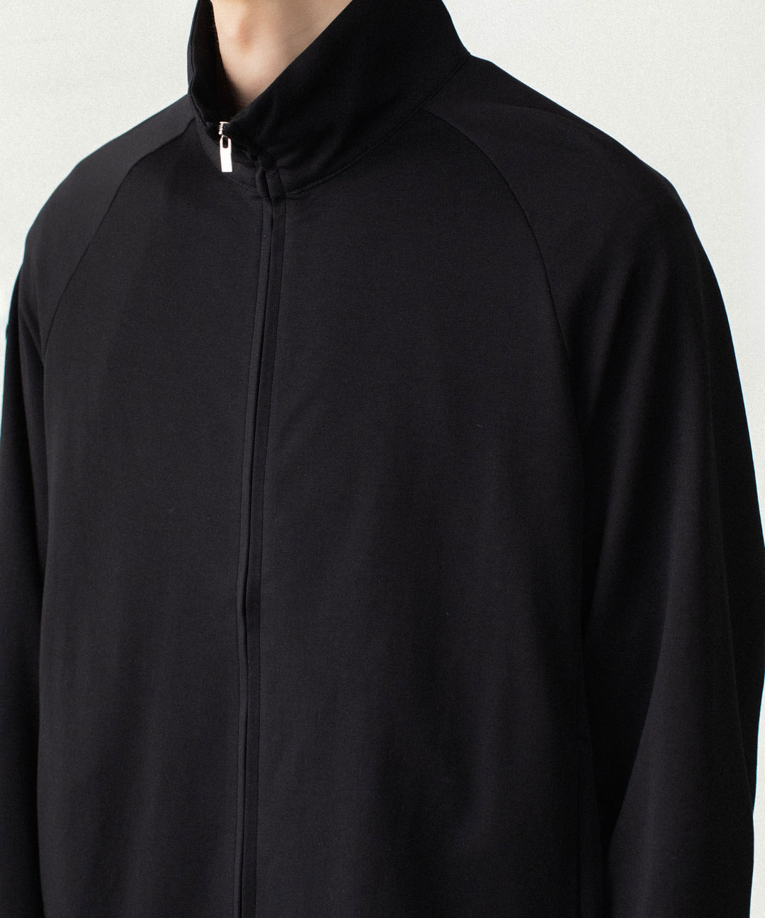 ATTACHMENT アタッチメントのCOTTON DOUBLE FACE STAND COLLAR JACKET - BLACKの公式通販サイトsession福岡セレクトショップ