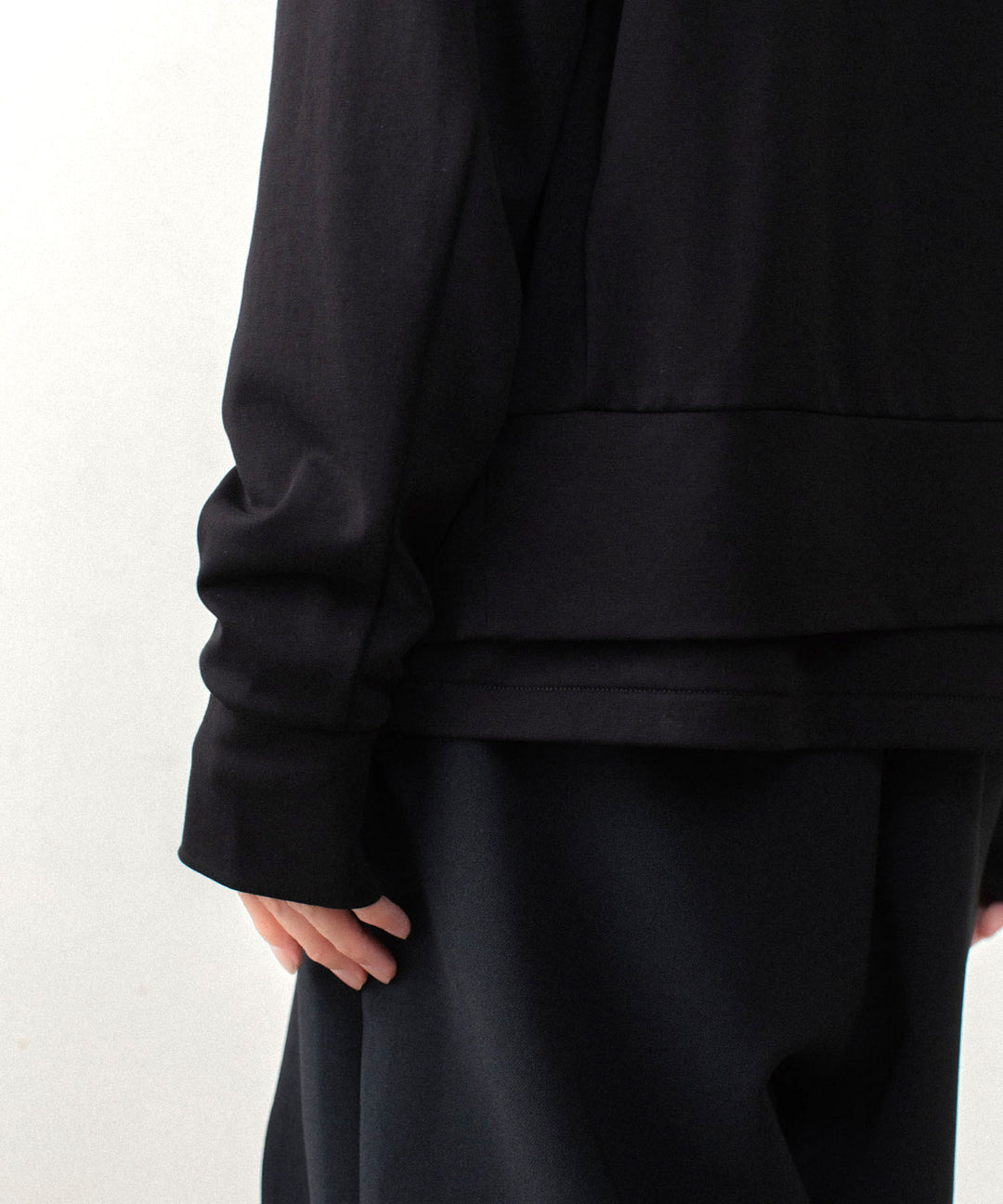 ATTACHMENT アタッチメントのCOTTON DOUBLE FACE STAND COLLAR JACKET - BLACKの公式通販サイトsession福岡セレクトショップ