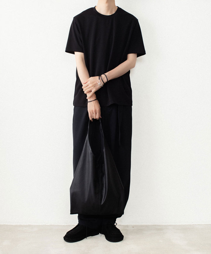 ATTACHMENT アタッチメントのCOTTON DOUBLE FACE SLIM FIT S/S TEE - BLACKの公式通販サイトsession福岡セレクトショップ
