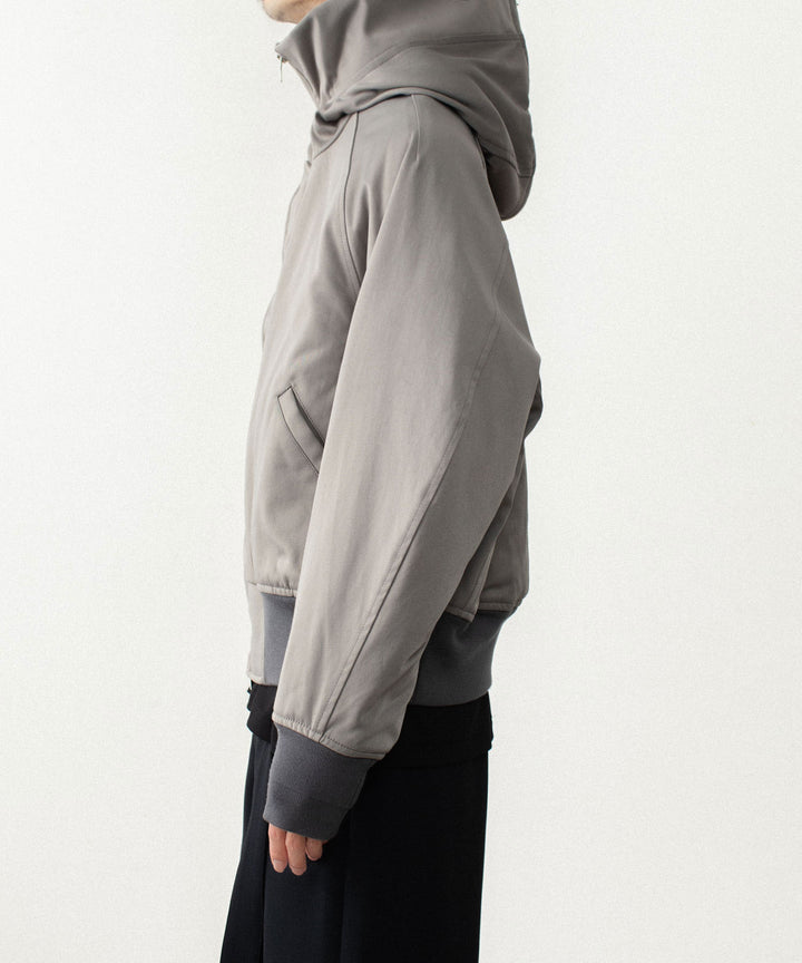ATTACHMENT アタッチメントのNY/CO SATIN N 2B JACKET - KHAKI GRAYの公式通販サイトsession福岡セレクトショップ